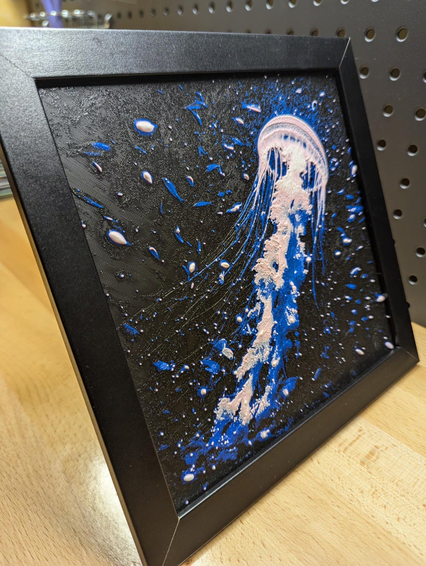 Jellyfish Wall/Desk Decor, Hueforge