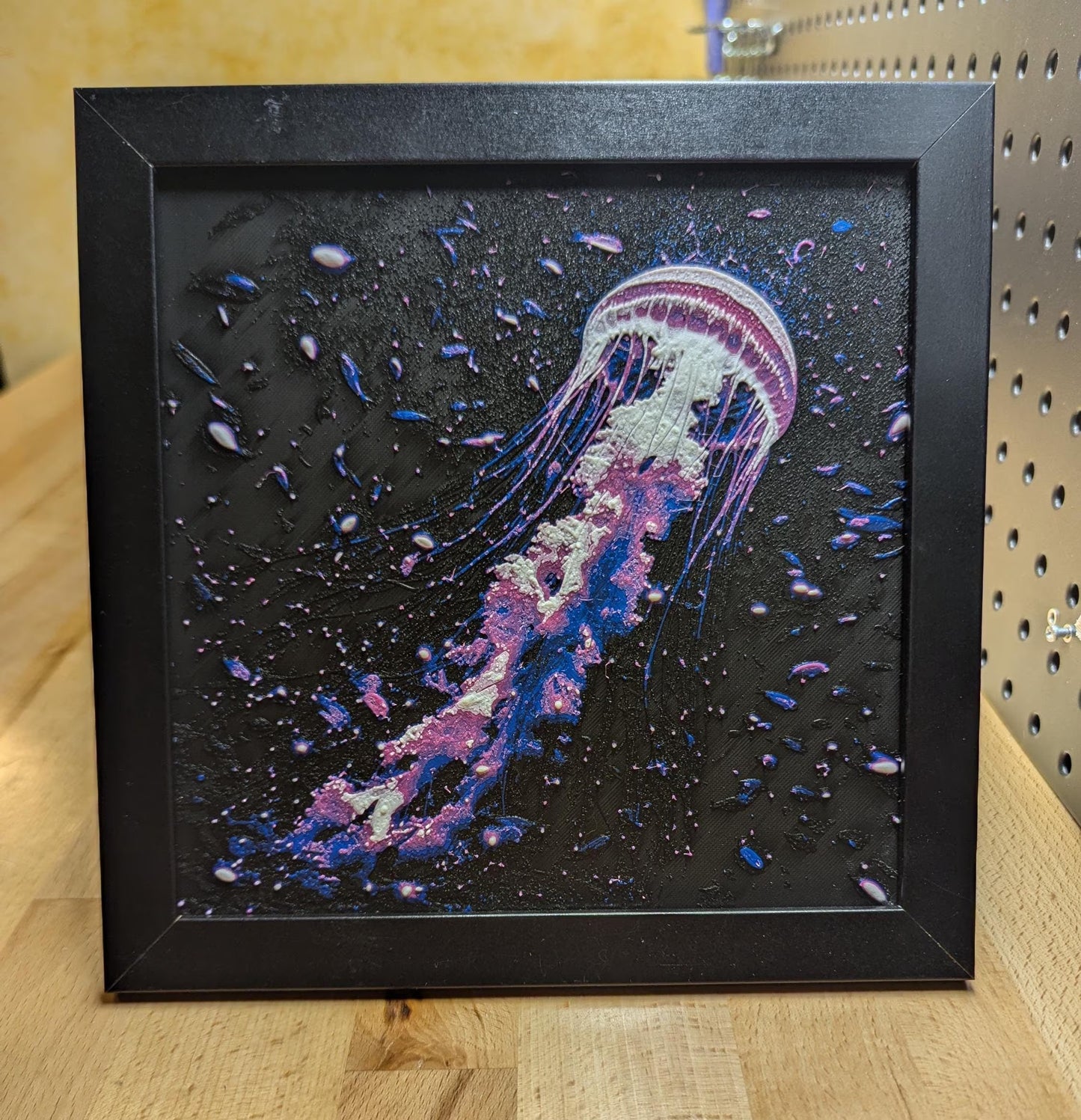 Jellyfish Wall/Desk Decor, Hueforge
