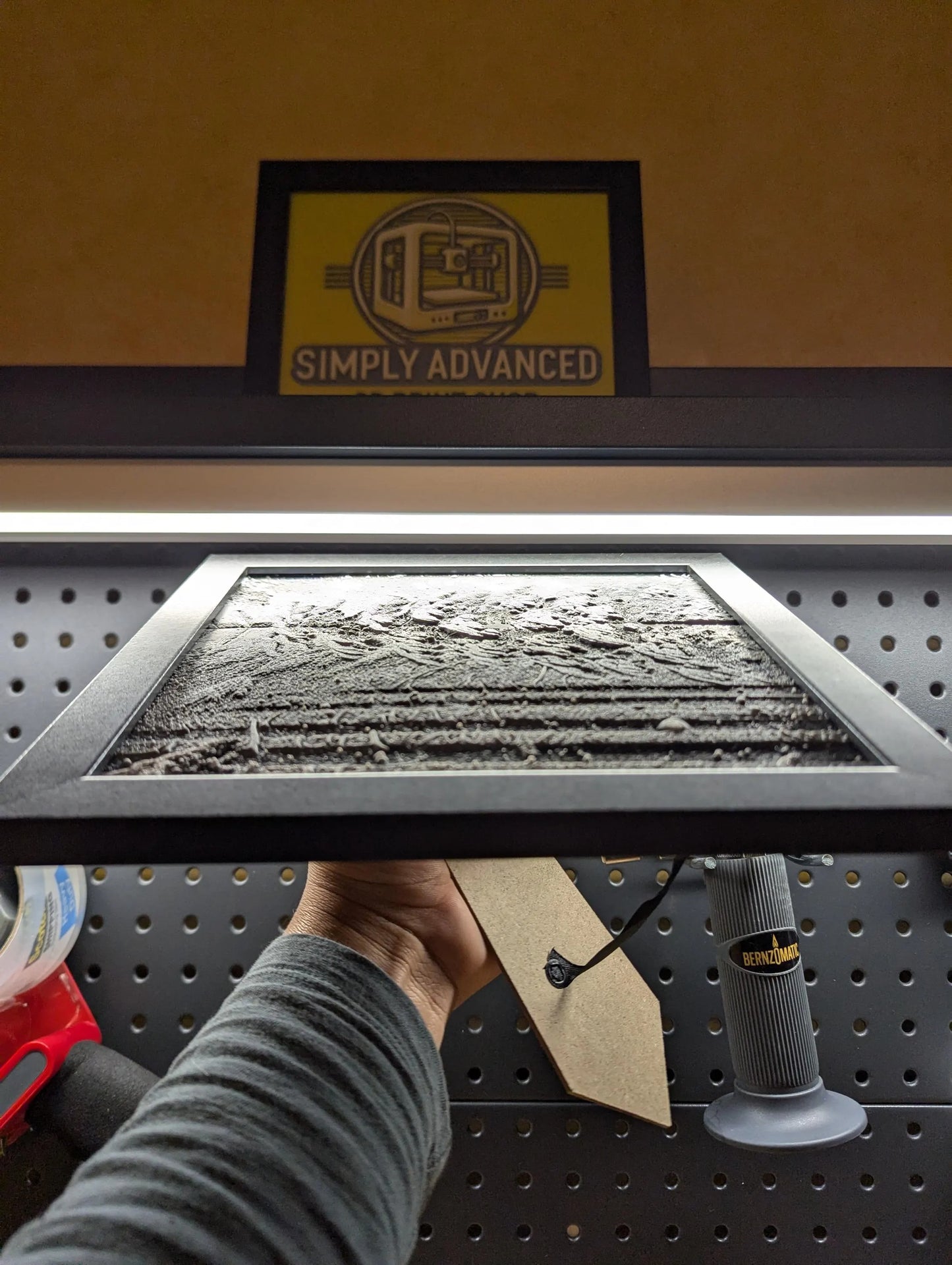 Christmas Pine Tree Wall/Desk Decor