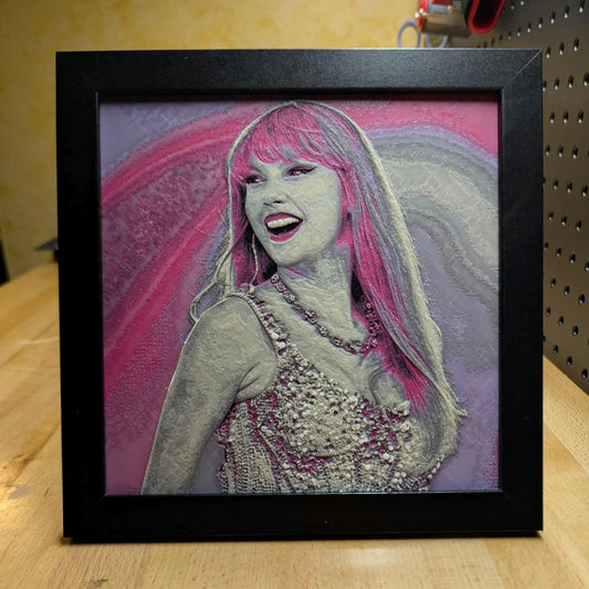 Taylor Swift 2.0 Wall/Desk Decor, Hueforge