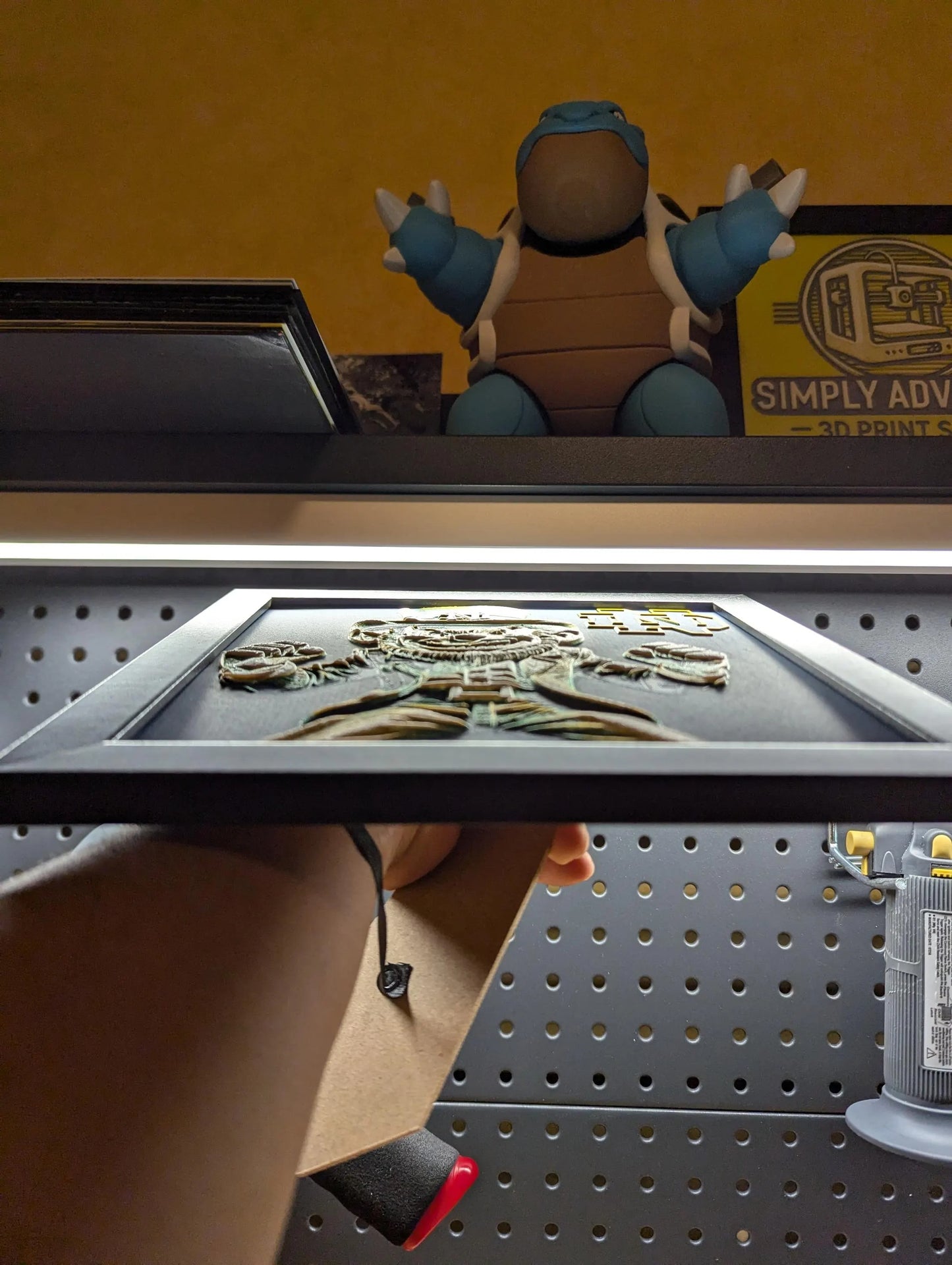 Notre Dame Fighting Irish Wall/Desk Decor, Hueforge