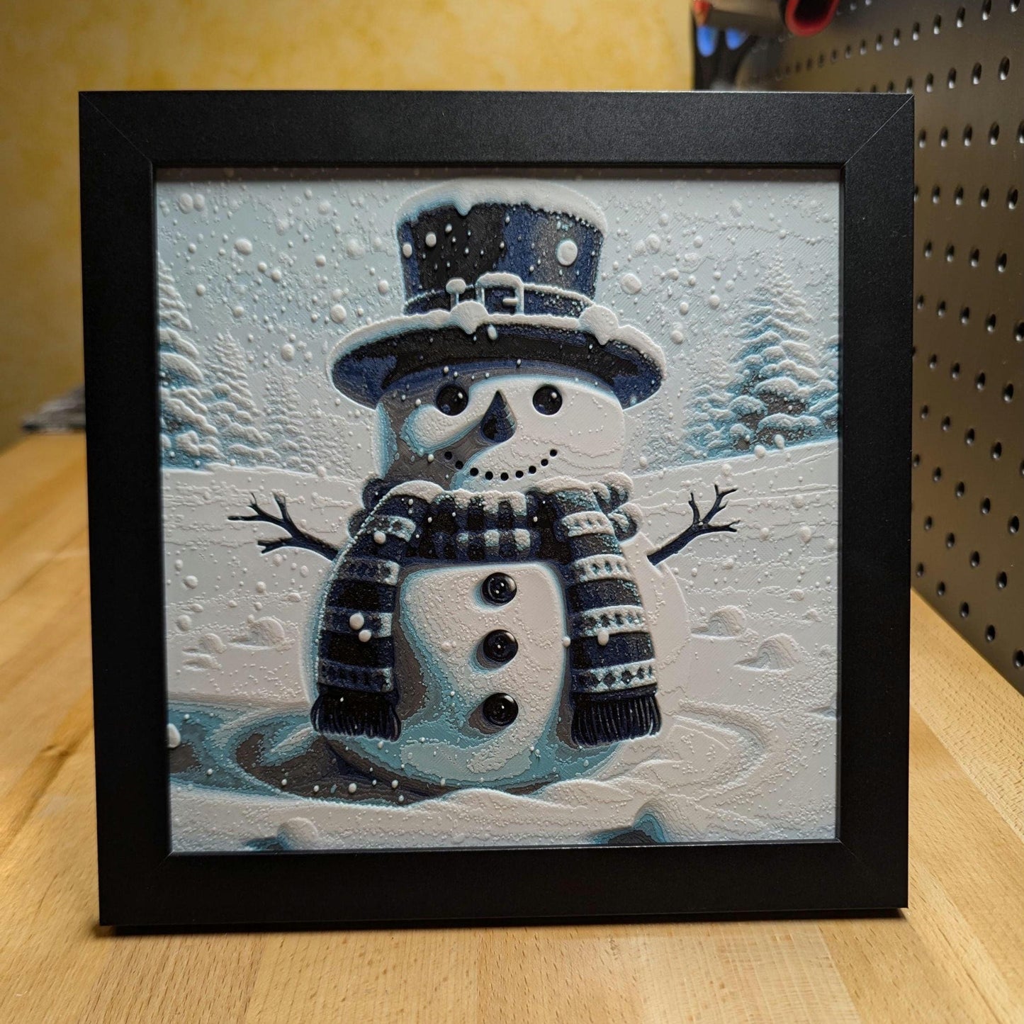 Snowman Wall/Desk Decor