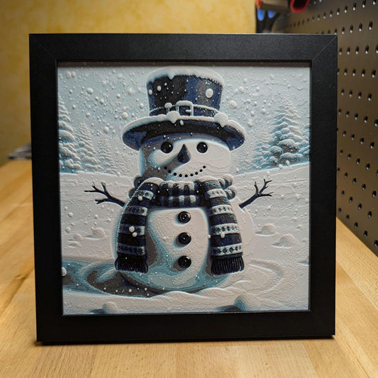 Snowman Wall/Desk Decor