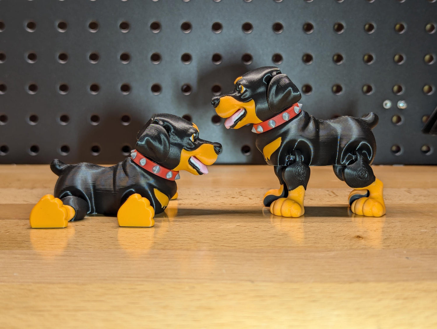 Articulating Rottweiler, 3D Printed