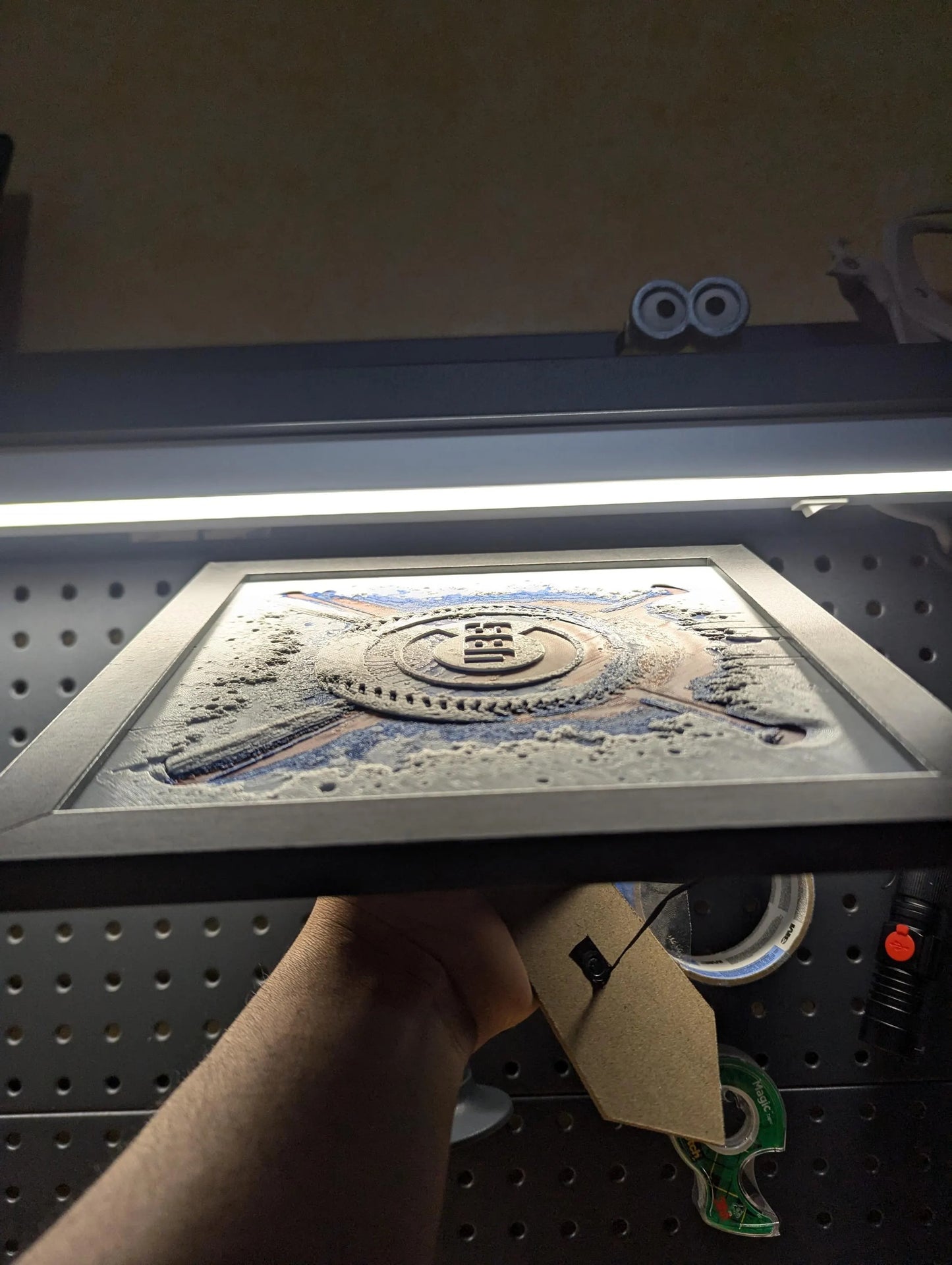 Chicago Cubs Wall/Desk Decor, Hueforge