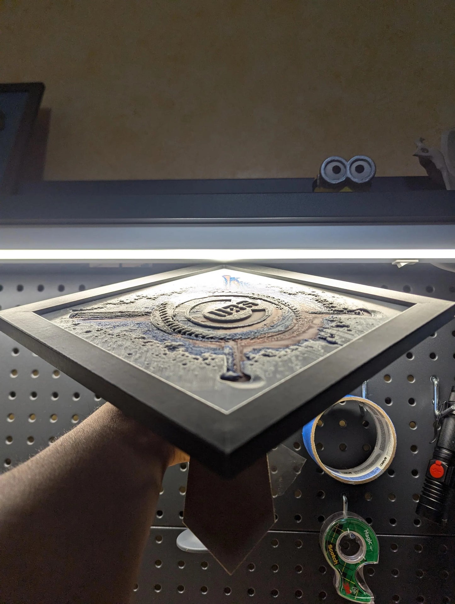 Chicago Cubs Wall/Desk Decor, Hueforge