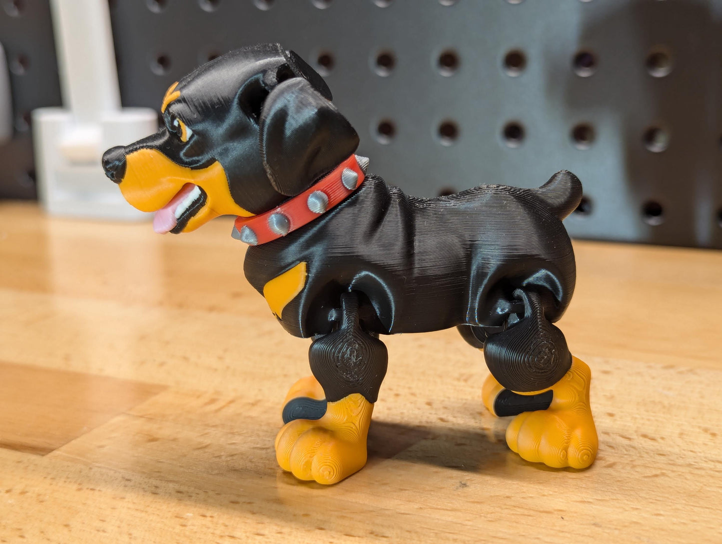 Articulating Rottweiler, 3D Printed