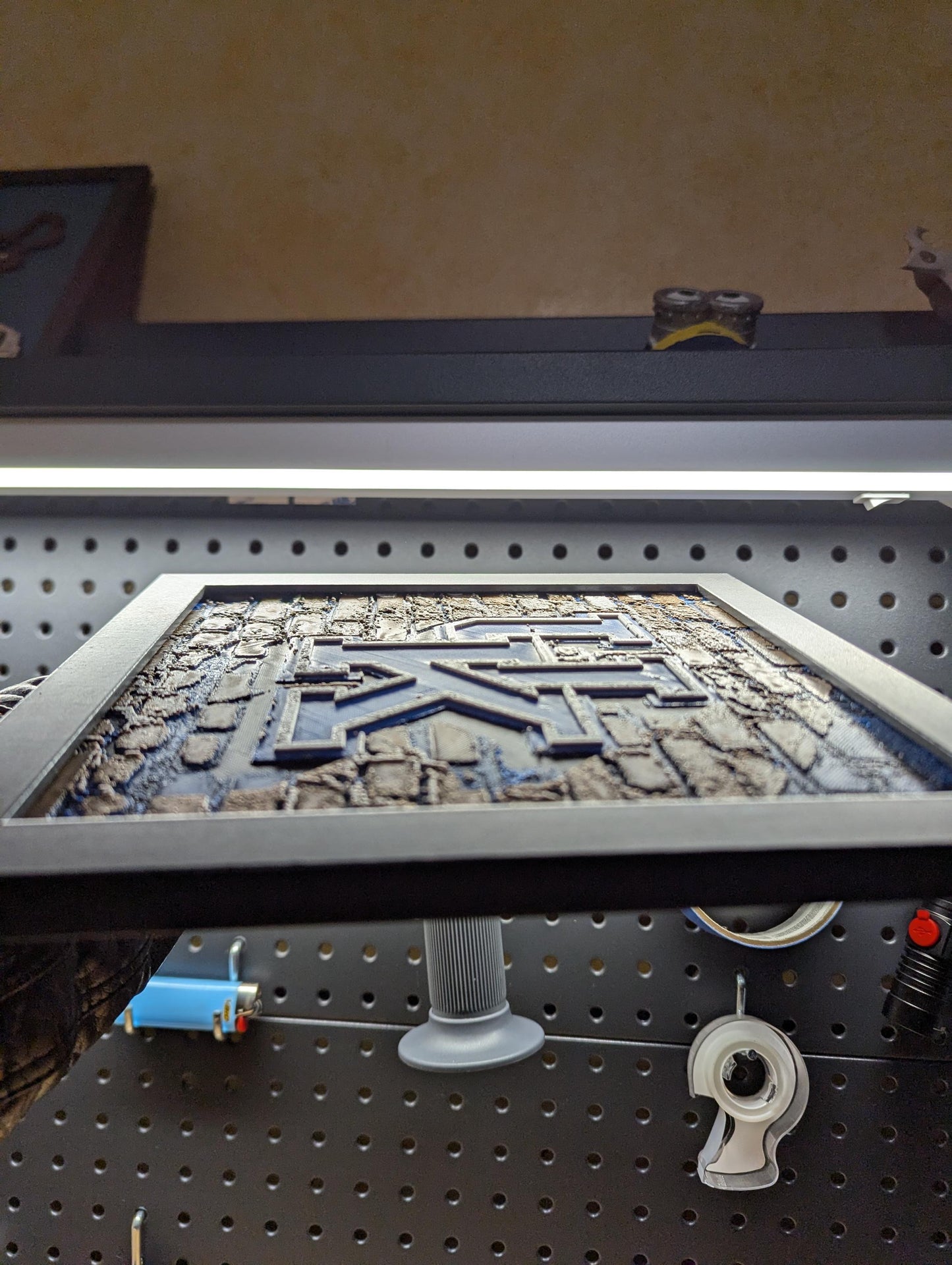 University of Kentucky Logo Desk/Wall Decor, Hueforge