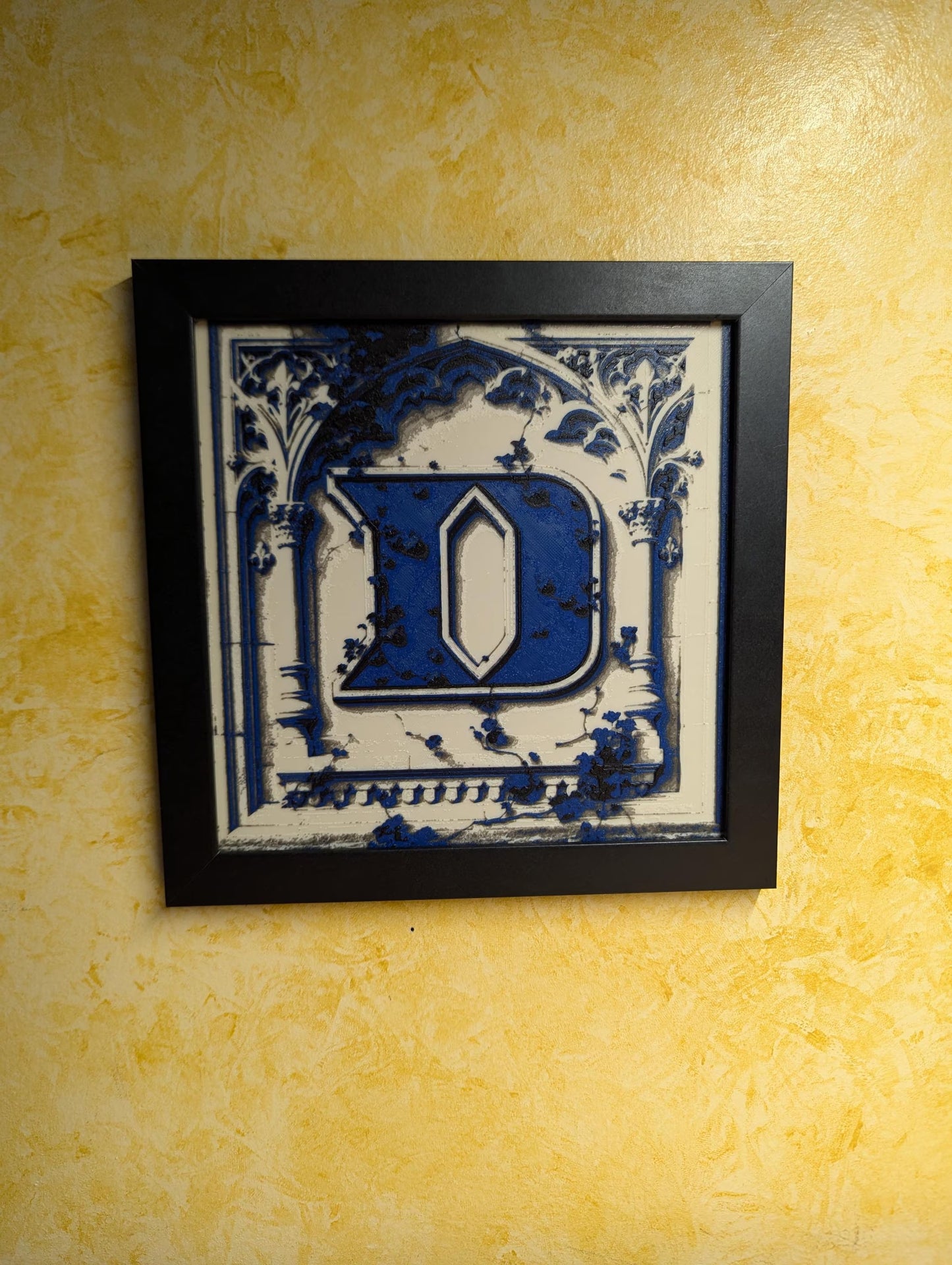 Duke University Desk/Wall Decor, Hueforge