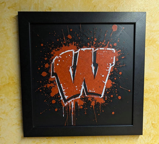 University of Wisconsin-Madison Desk/Wall Decor, Hueforge