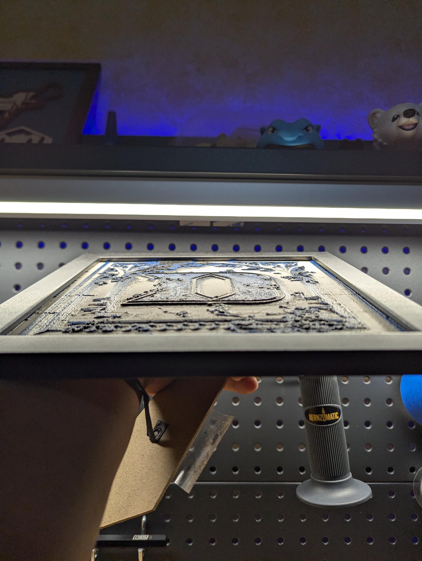 Duke University Desk/Wall Decor, Hueforge