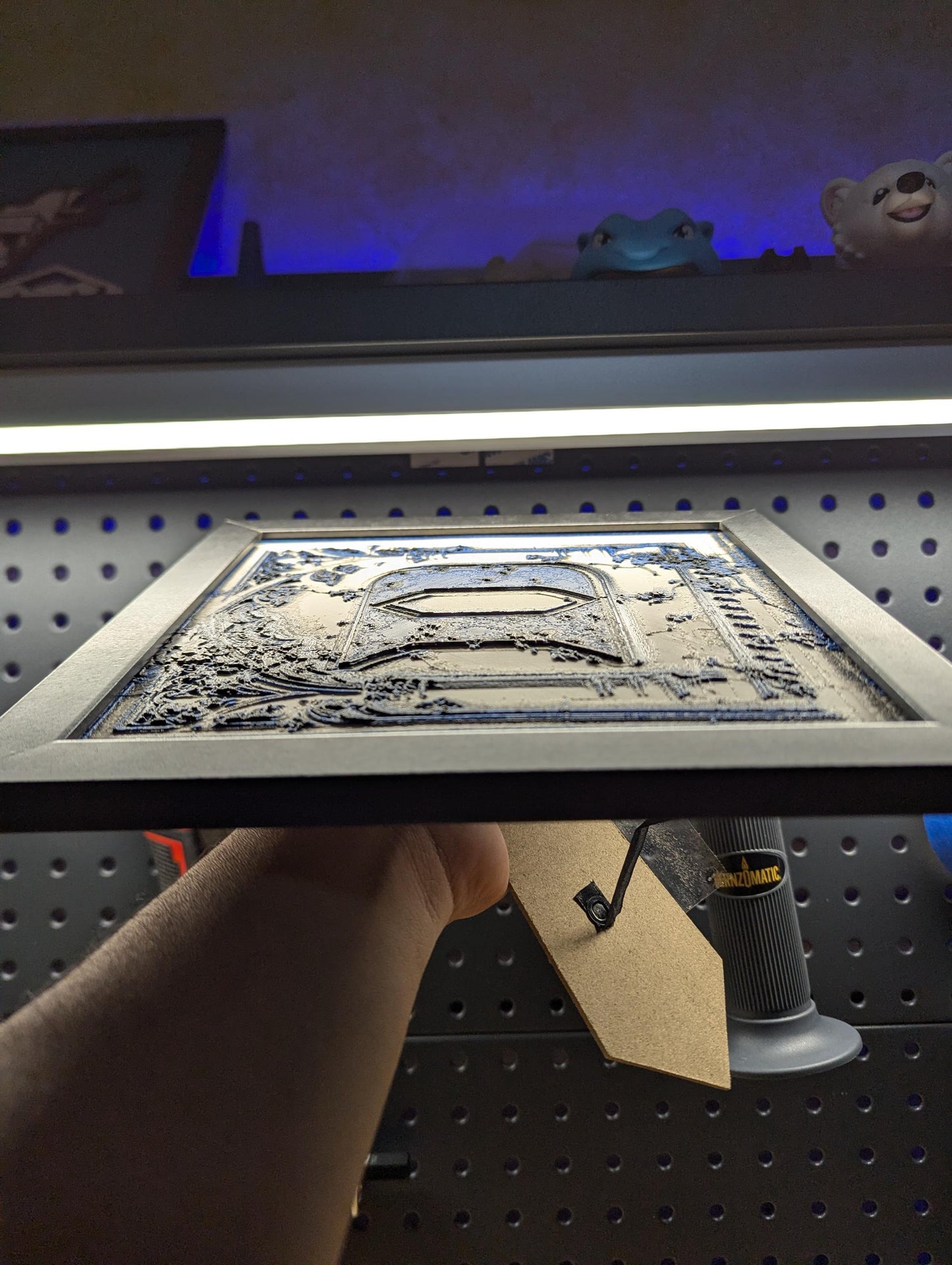 Duke University Desk/Wall Decor, Hueforge