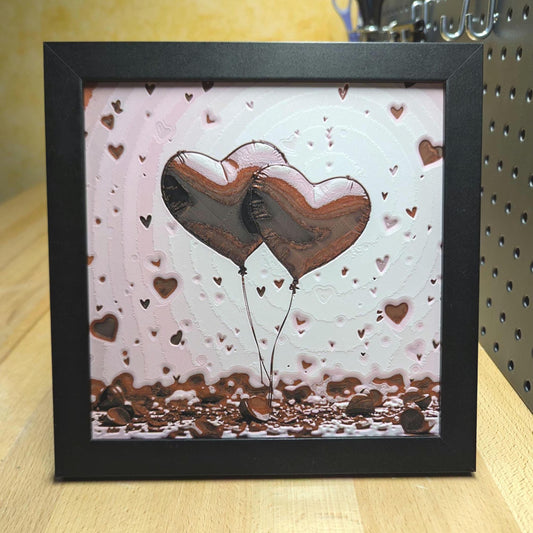 Love is in the Air Desk/Wall Decor, Hueforge