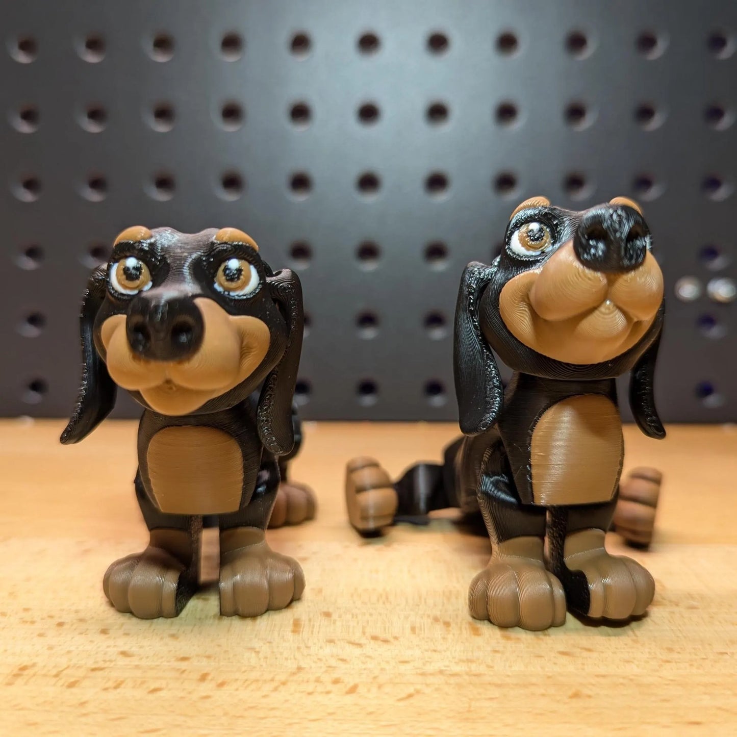 Articulating Dachshund,3D Printed
