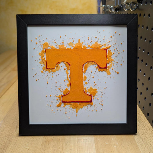 University of Tennessee 2.0 Desk/Wall Decor, Hueforge
