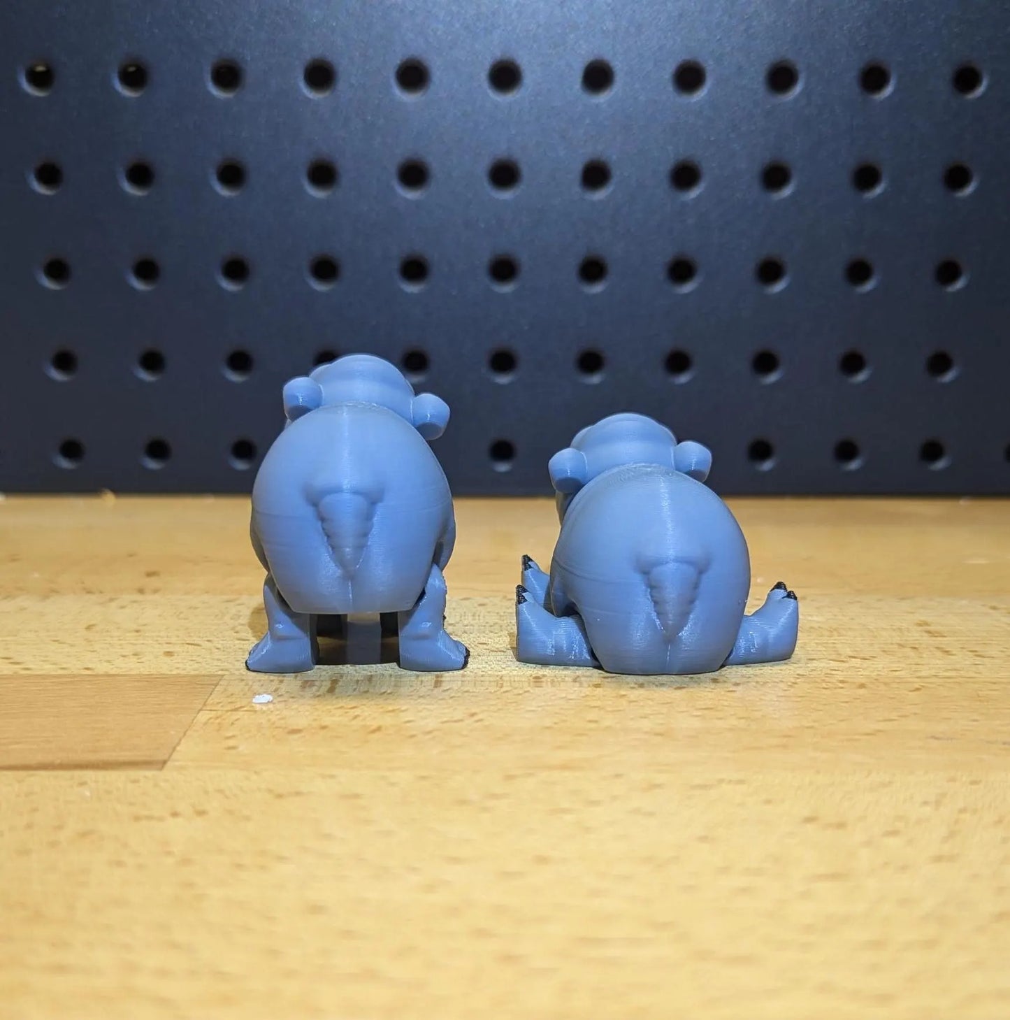 Articulating Baby Hippo, 3D Printed