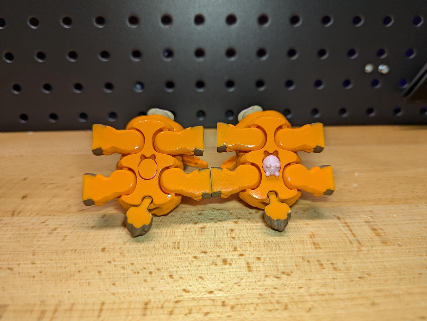 Articulating Highland Cow, 3D Printed