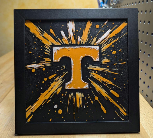 University of Tennessee 3.0 Desk/Wall Decor, Hueforge